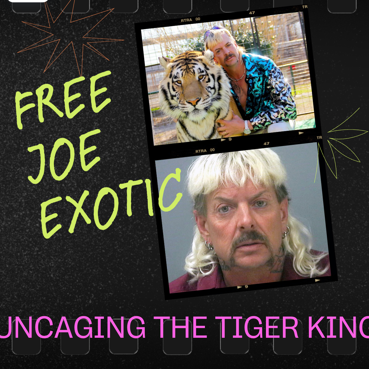 FREE JOE EXOTICE - FEATURE FILM -  BRAND BOOSTER PACKAGE (1)